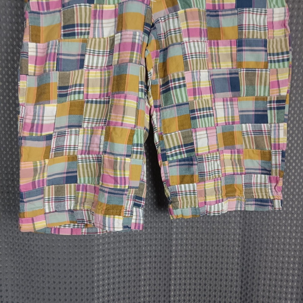 Duck Head Patchwork Plaid Shorts Women's Size 1 100% Cotton Made in India - Picture 3 of 12